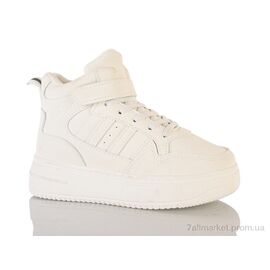 Кросівки дитячі модні Весна/осінь 150-35 white (8 пар р.32-37) "DINO ALBAT" недорого оптом від прямого постачальника