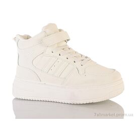 Кросівки дитячі модні Весна/осінь 150-41 white (8 пар р.32-37) "DINO ALBAT" недорого оптом від прямого постачальника