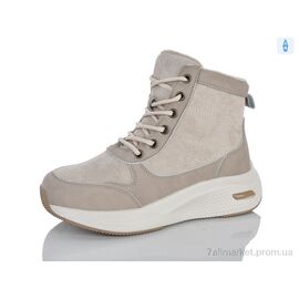 Черевики жіночі стильні Весна/осінь D55-2 beige (8 пар р.36-41) "RUNMAX" недорого оптом від прямого постачальника