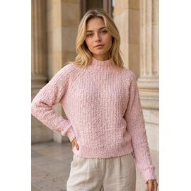Светр жіночий 311-1 pink р.42-46 "Kosta" недорого оптом від прямого постачальника