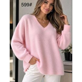 Светр жіночий 599 pink р.42-46 "Kosta" недорого оптом від прямого постачальника