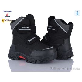 Черевики дитячі зручні Зима I36116 black (8 пар р.27-32) "Clibee-Doremi" недорого оптом від прямого постачальника
