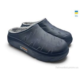 Сабо чоловічі Зима СМ22 синій (8 пар р.41-46) "Rai shoes" недорого оптом від прямого постачальника