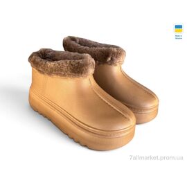 Чоботи з піни жіночі Зима BM37 капучино (6 пар р.38-42) "Rai shoes" недорого оптом від прямого постачальника