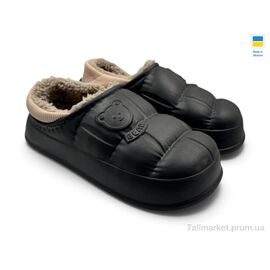 Сабо дитячі Зима ГП39 чорний (6 пар р.28-36) "Rai shoes" недорого оптом від прямого постачальника