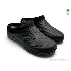 Сабо для жінок літні Зима ГП17 чорний (6 пар р.37-41) "Rai shoes" недорого оптом від прямого постачальника