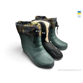 Чоботи з піни чоловічі Зима ГП05 зелений (5 пар р.41-45) "Rai shoes" недорого оптом від прямого постачальника