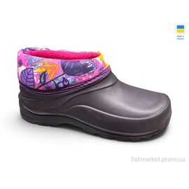 Калоші дитячі Весна/осінь 084 фіолетовий (6 пар р.30-36) "Rai shoes" недорого оптом від прямого постачальника
