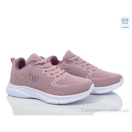 Фотография Кроссовки женские модные Весна/осень M005 pink (8 пар р.37-41) "Синдикат взуття" недорого оптом от прямого поставщика