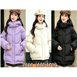 Фотография Курка детская зимняя на девочку 2616 lilac р.11-16 "WHITE" недорого оптом от прямого поставщика