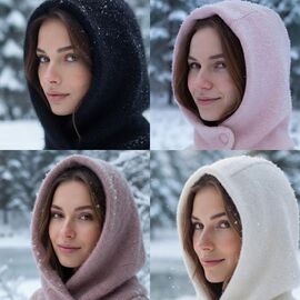 Капор жіночий 1186 mix р.ower size "Mabi" недорого оптом від прямого постачальника