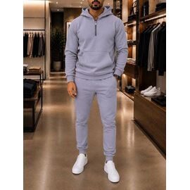 Фотография Костюм спортивный мужской 104 l.grey р.54-60 "Alisa Brand" недорого оптом от прямого поставщика