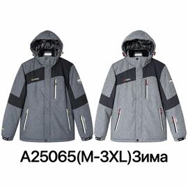 Фотография Куртка мужская зимняя A25065 d.grey р.M-3XL "Ale-Ate" недорого оптом от прямого поставщика