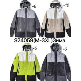 Фотография Куртка мужская зимняя S24059-6 black р.M-3XL "Ale-Ate" недорого оптом от прямого поставщика