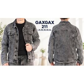 Фотография Куртка мужская 211 grey р.XL-5XL "Basanjiu" недорого оптом от прямого поставщика