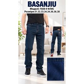 Фотография Джинсы мужские F608-9 navy р.31-38 "Basanjiu" недорого оптом от прямого поставщика