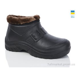 Чоботи з піни чоловічі Зима Б16 чорний old (12 пар р.41-45) "Lot Shoes" недорого оптом від прямого постачальника