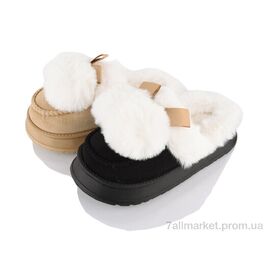 Тапки жіночі для будинку Зима 333-4B mix (12 пар р.36-41) "Lot Shoes" недорого оптом від прямого постачальника
