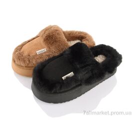 Тапки жіночі для будинку Зима G12 mix (12 пар р.36-41) "Lot Shoes" недорого оптом від прямого постачальника