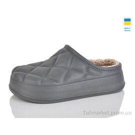 Фотография Сабо для женщин летние зима N111 сірий (6 пар р.36-41) "Lot Shoes" недорого оптом от прямого поставщика
