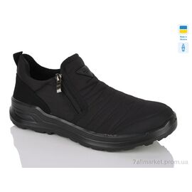 Фотография Ботинки мужские стильные зима 5301 чорний (6 пар р.41-45) "Lot Shoes" недорого оптом от прямого поставщика
