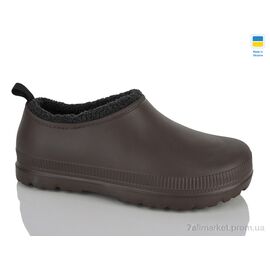 Фотография Галоши мужские зима N119 шоколад (6 пар р.42-45) "Lot Shoes" недорого оптом от прямого поставщика
