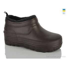 Фотография Галоши мужские зима N118 шоколад (6 пар р.42-45) "Lot Shoes" недорого оптом от прямого поставщика