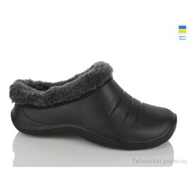 Фотография Галоши женские зима Сабо чорний (8 пар р.38-42) "Lot Shoes" недорого оптом от прямого поставщика