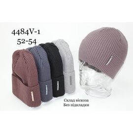 Фотография Шапка детская на мальчика 4484V-1 mix р.52-54 "SELFI" недорого оптом от прямого поставщика