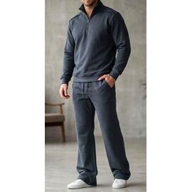 Фотография Костюм спортивный мужской 8511 grey р.M-2XL "ROLADA" недорого оптом от прямого поставщика
