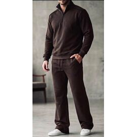 Фотография Костюм спортивный мужской 8512 brown р.M-2XL "ROLADA" недорого оптом от прямого поставщика