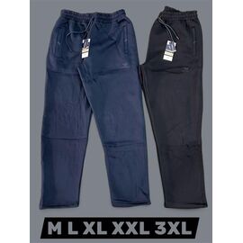 Фотография Штаны спортивные мужские утеплённые 8534 black р.M-3XL "ROLADA" недорого оптом от прямого поставщика