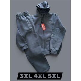 Фотография Костюм спортивный мужской 8540 grey р.3XL-5XL "ROLADA" недорого оптом от прямого поставщика