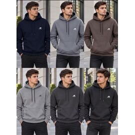 Фотография Худи мужской 8546 l.grey-white р.46-54 "ROLADA" недорого оптом от прямого поставщика