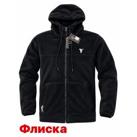 Фотография Кофта спортивная мужская 15098 black р.S-2XL "Alex Clothes" недорого оптом от прямого поставщика
