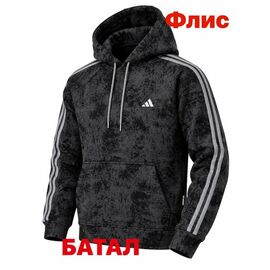 Фотография Худи мужской 15121 d.grey р.2XL-6XL "Alex Clothes" недорого оптом от прямого поставщика