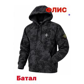 Фотография Худи мужской 15123 black р.2XL-6XL "Alex Clothes" недорого оптом от прямого поставщика