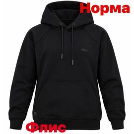 Фотография Худи мужской 15133 black р.S-2XL "Alex Clothes" недорого оптом от прямого поставщика