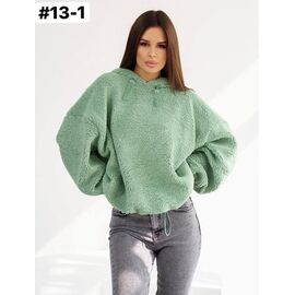 Батник жіночий теплий 13-1 mint р.ower size "ZLATA" недорого оптом від прямого постачальника