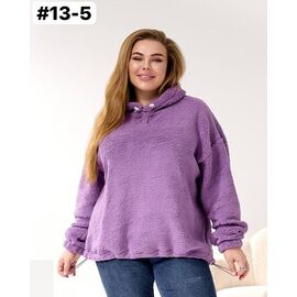 Батник жіночий теплий 13-5 lilac р.ower size "ZLATA" недорого оптом від прямого постачальника