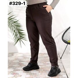 Фотография Штаны женские утеплённые 329-1 brown р.50-60 "ZLATA" недорого оптом от прямого поставщика