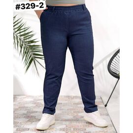 Фотография Штаны женские утеплённые 329-2 navy р.50-60 "ZLATA" недорого оптом от прямого поставщика