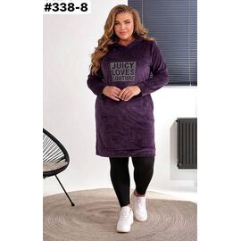 Туніка жіноча 338-8 purple р.48-54 "ZLATA" недорого оптом від прямого постачальника