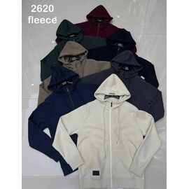 Фотография Кофта спортивная мужская 2620 wine р.M-2XL "F.T.H" недорого оптом от прямого поставщика