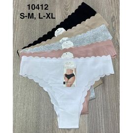Фотография Трусы женские 10412 mix р.S-XL "Comfort" недорого оптом от прямого поставщика
