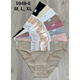 Фотография Трусы женские 5949-6 mix р.M-XL "Comfort" недорого оптом от прямого поставщика