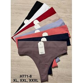 Фотография Трусы женские H771-8 mix р.XL-3XL "Comfort" недорого оптом от прямого поставщика