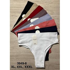 Фотография Трусы женские 3949-8 mix р.XL-3XL "Comfort" недорого оптом от прямого поставщика