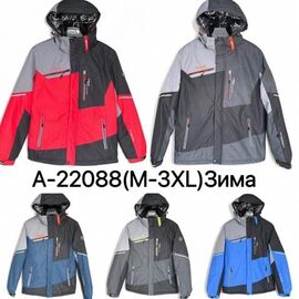 Фотография Куртка мужская зимняя A22088 l.blue р.M-3XL "Ale-Ate" недорого оптом от прямого поставщика