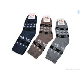 Фотография Носки женские Зима T436 термо mix (12 шт. р.сетка 36-41) "Textile" недорого оптом от прямого поставщика